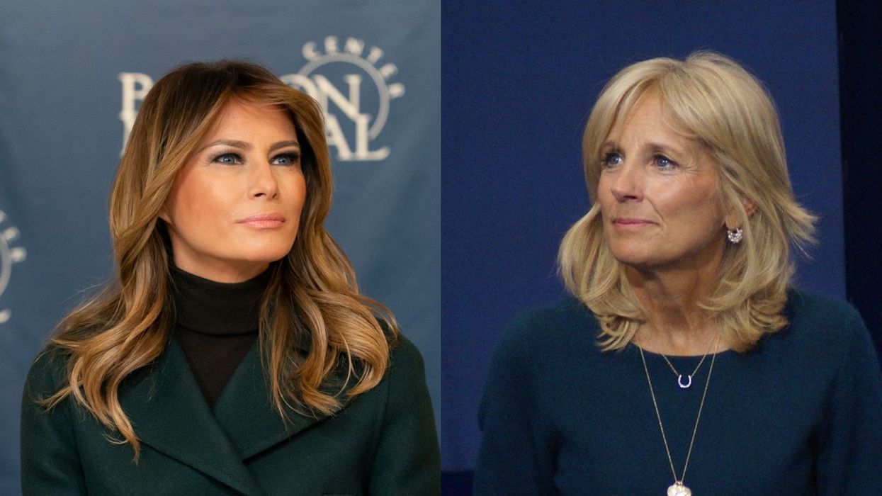 Melania Trump Dr Jill Biden Joe Biden Donald Trump First Lady White House Inauguration