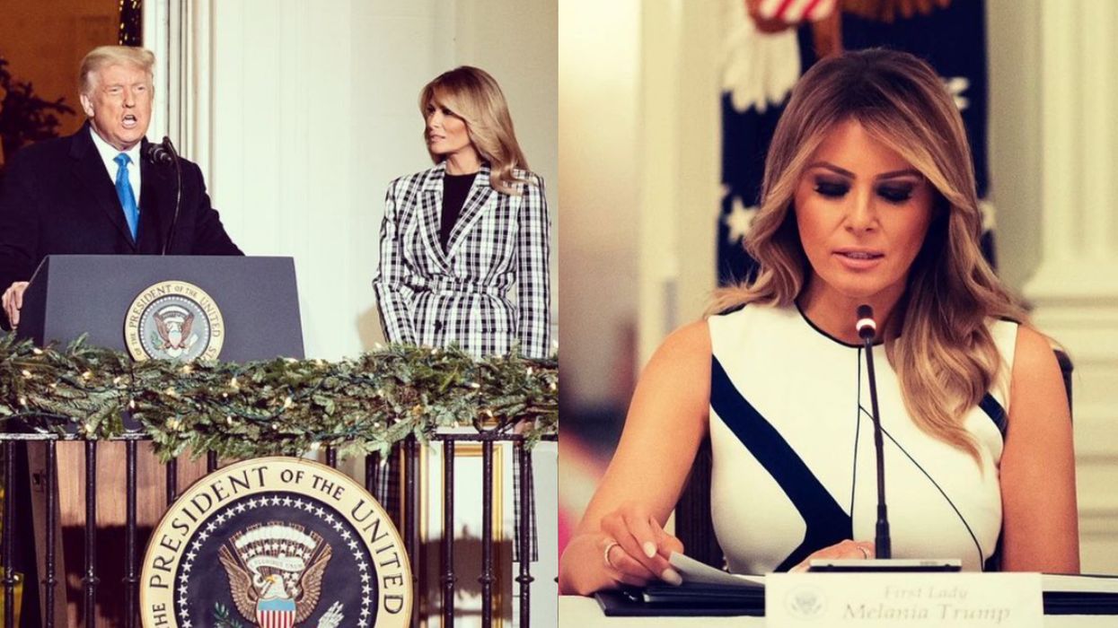 Melania Trump Is Finally Speaking Out About The Riots & She Says To Stop Attacking Her