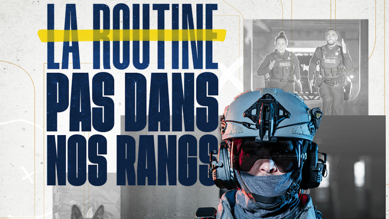 Membres du groupe tactique d'intervention du SPL.