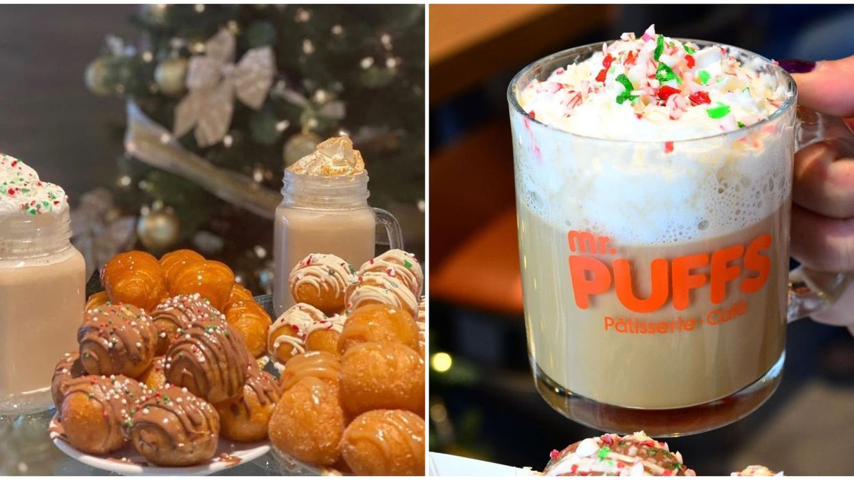 Menu de Noël au Mr. Puffs