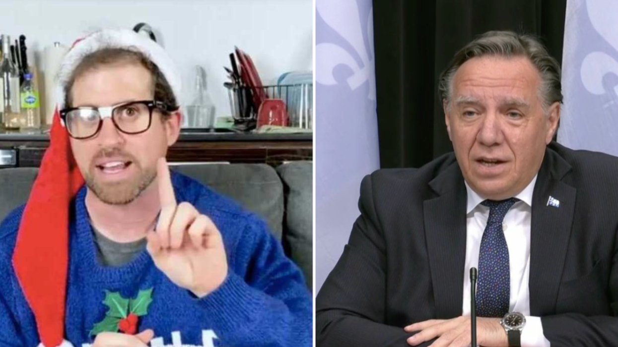 Mesures du temps des Fêtes: Ce Québécois partage sa confusion dans une vidéo hilarante