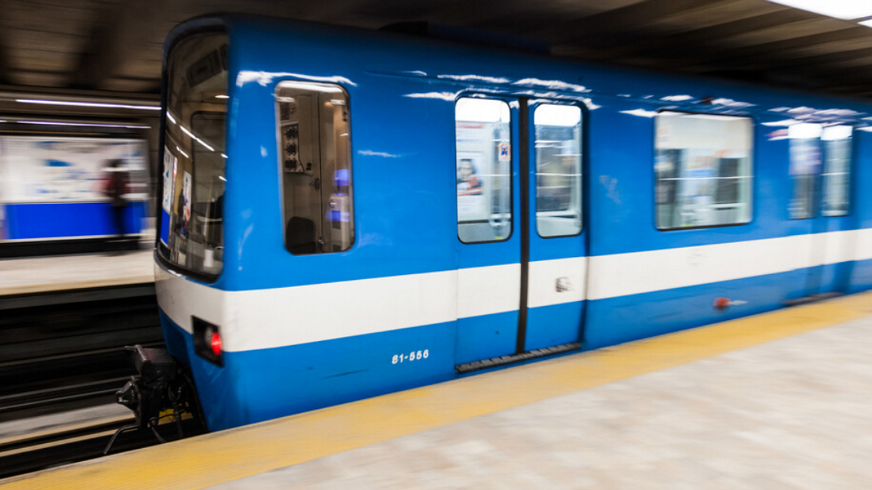 Metro de la STM.