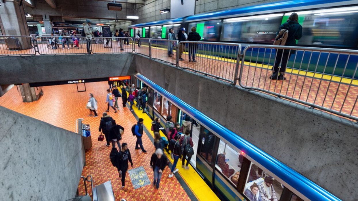 Métro de Montréal.