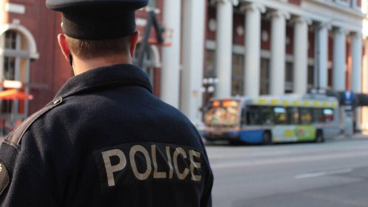 Metro Vancouver Transit Police officer.