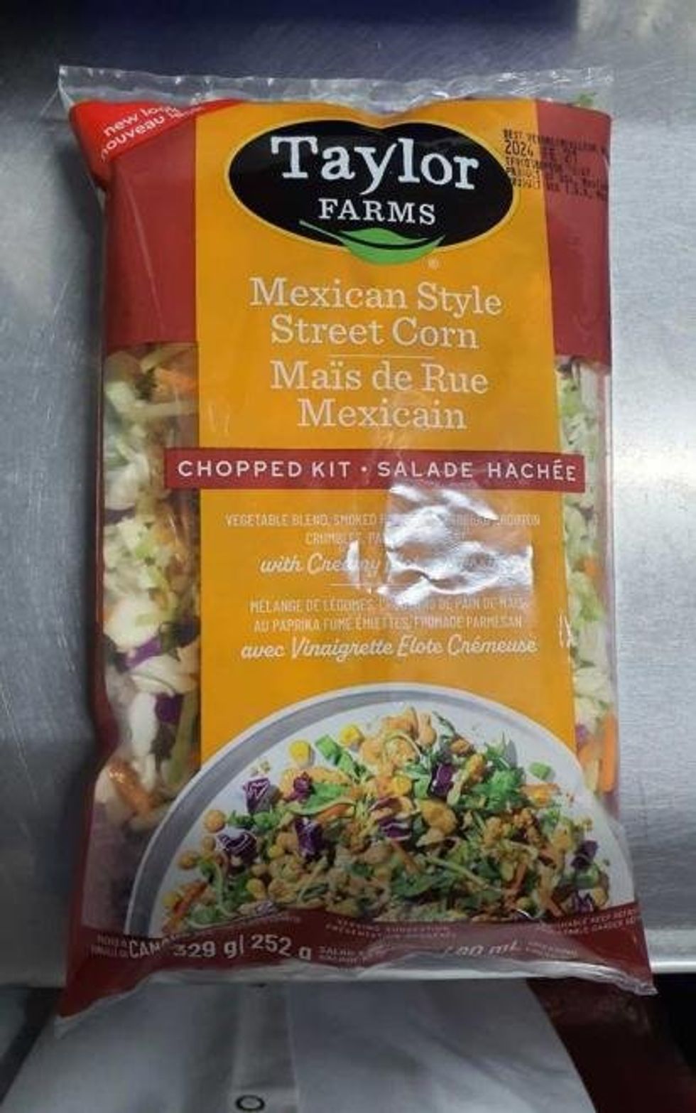 Mexican Style Street Corn Chopped (Salad) Kit.