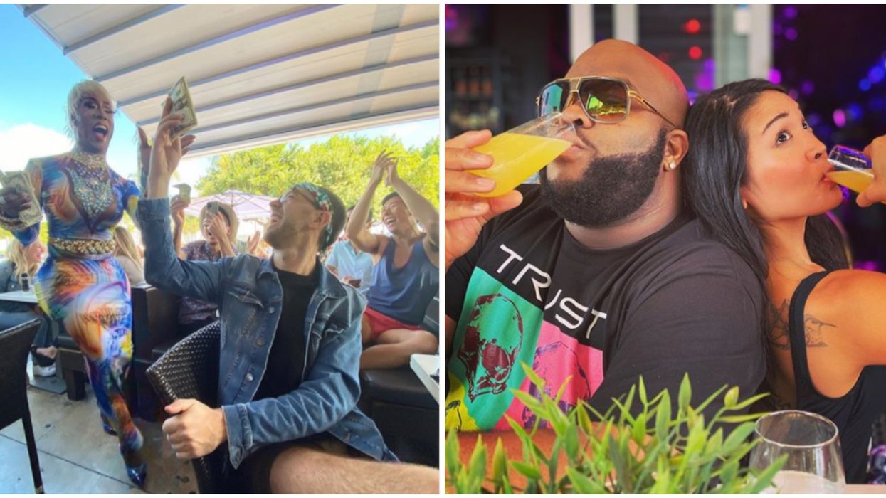 Miami Beach's Palace Bar Serves Up Unlimited Mimosas & The Wildest Drag Brunch