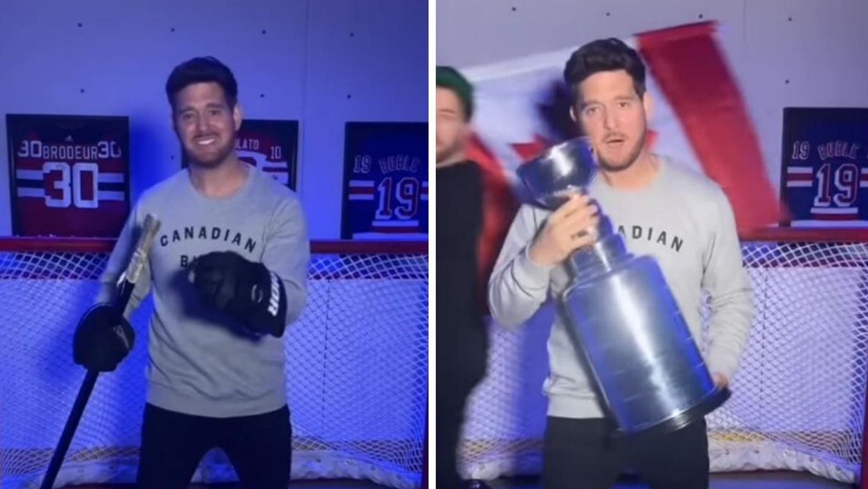 Michael Bublé Just Lip-Synced To Celine Dion & It's The Most Canadian Thing Ever (VIDEO)