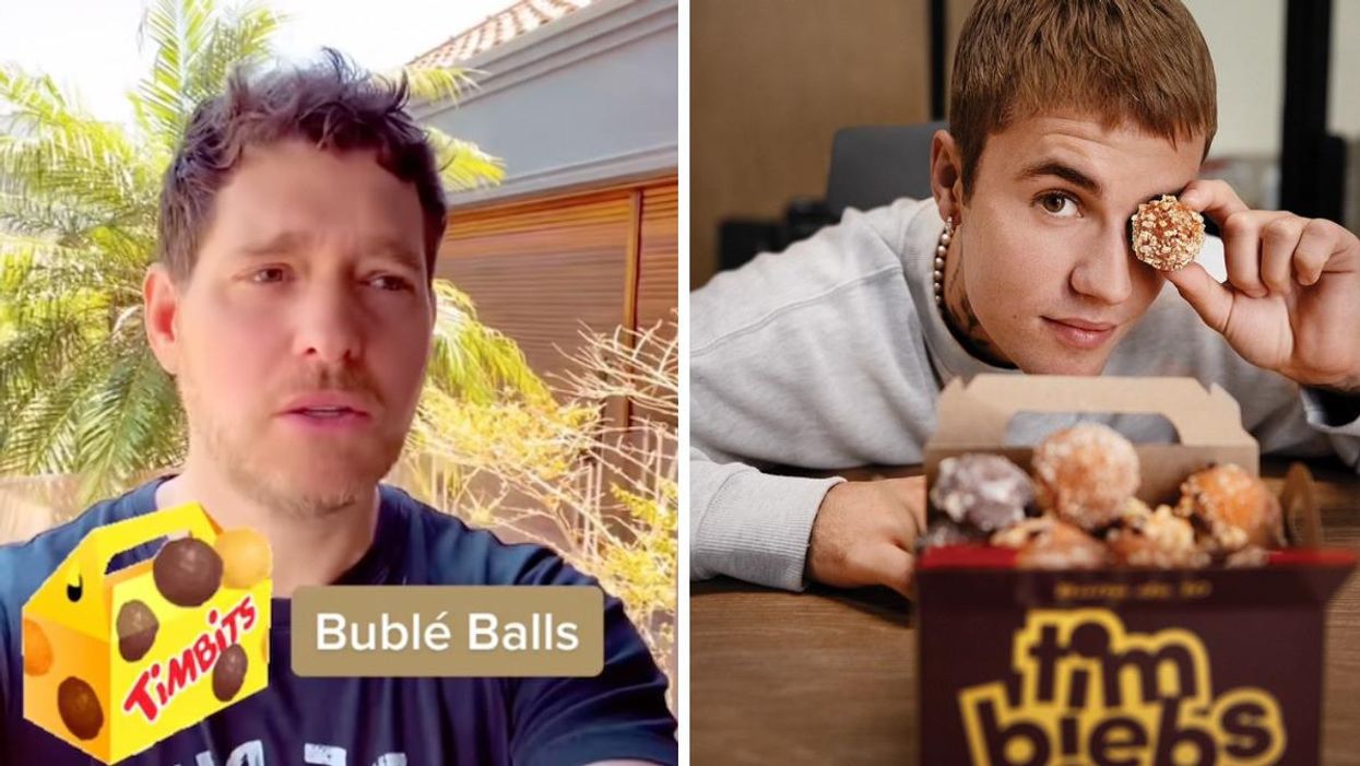 Michael Bublé Wants Timmies To Slide Into His DMs For 'BubléBalls' (VIDEO)