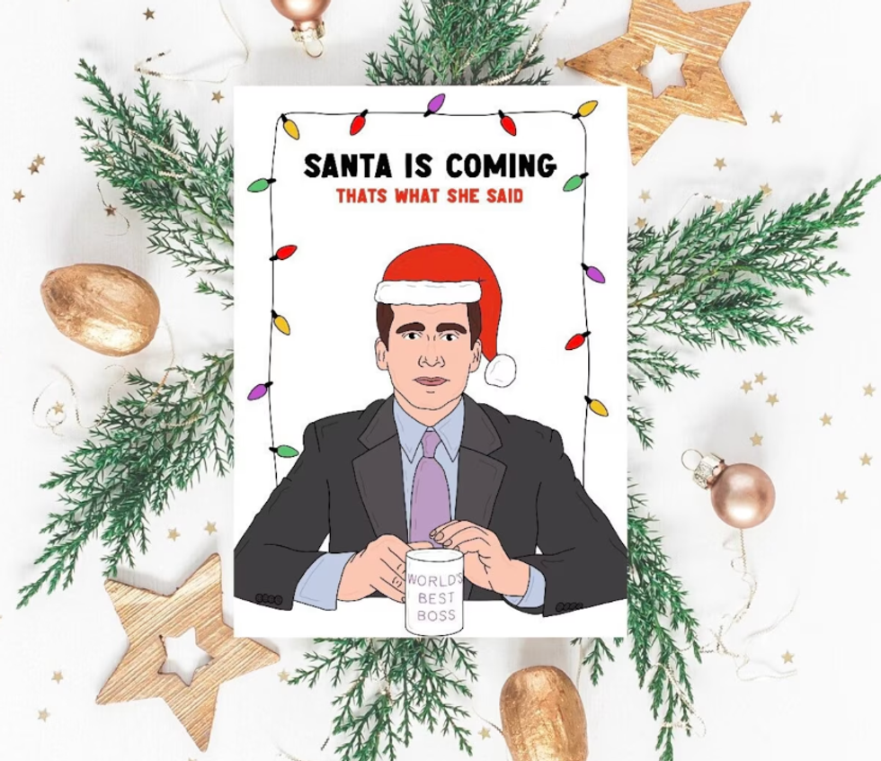 Michael Scott - Office Christmas Card.