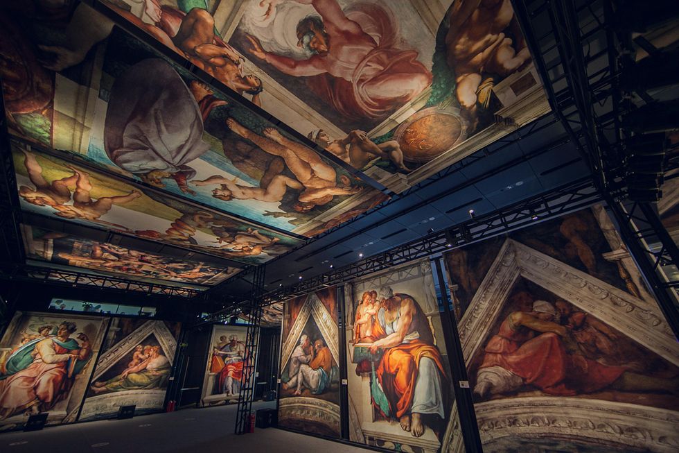 Michelangelo\u2019s Sistine Chapel: The Exhibition.