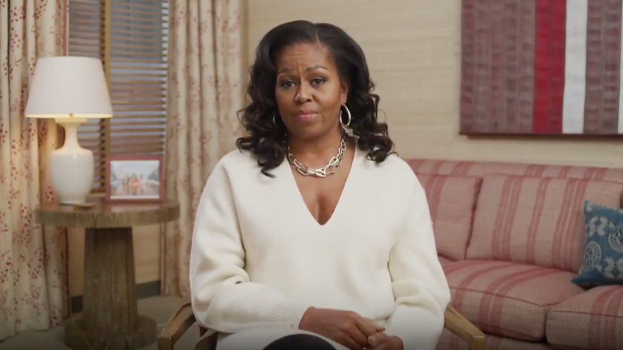 Michelle Obama Donald Trump Social Media Ban Facebook Twitter Instagram