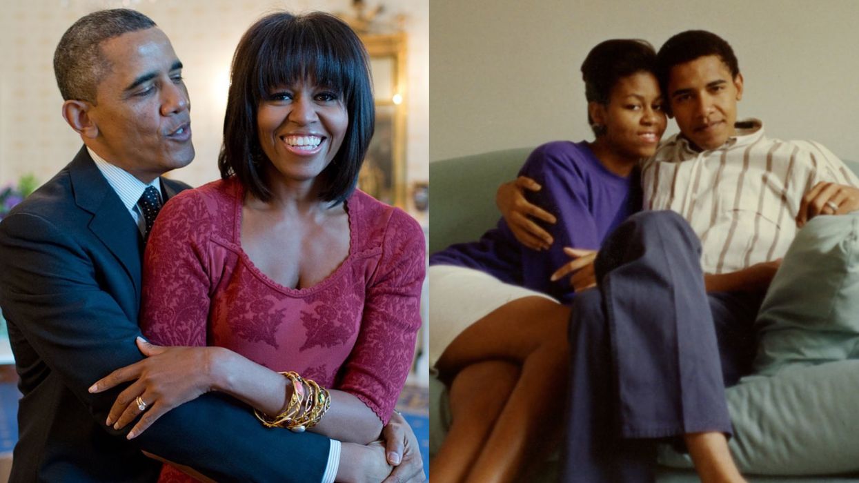 Michelle Obama's Birthday Is Today & Barack Posted A Throwback Pic To Celebrate (PHOTO)