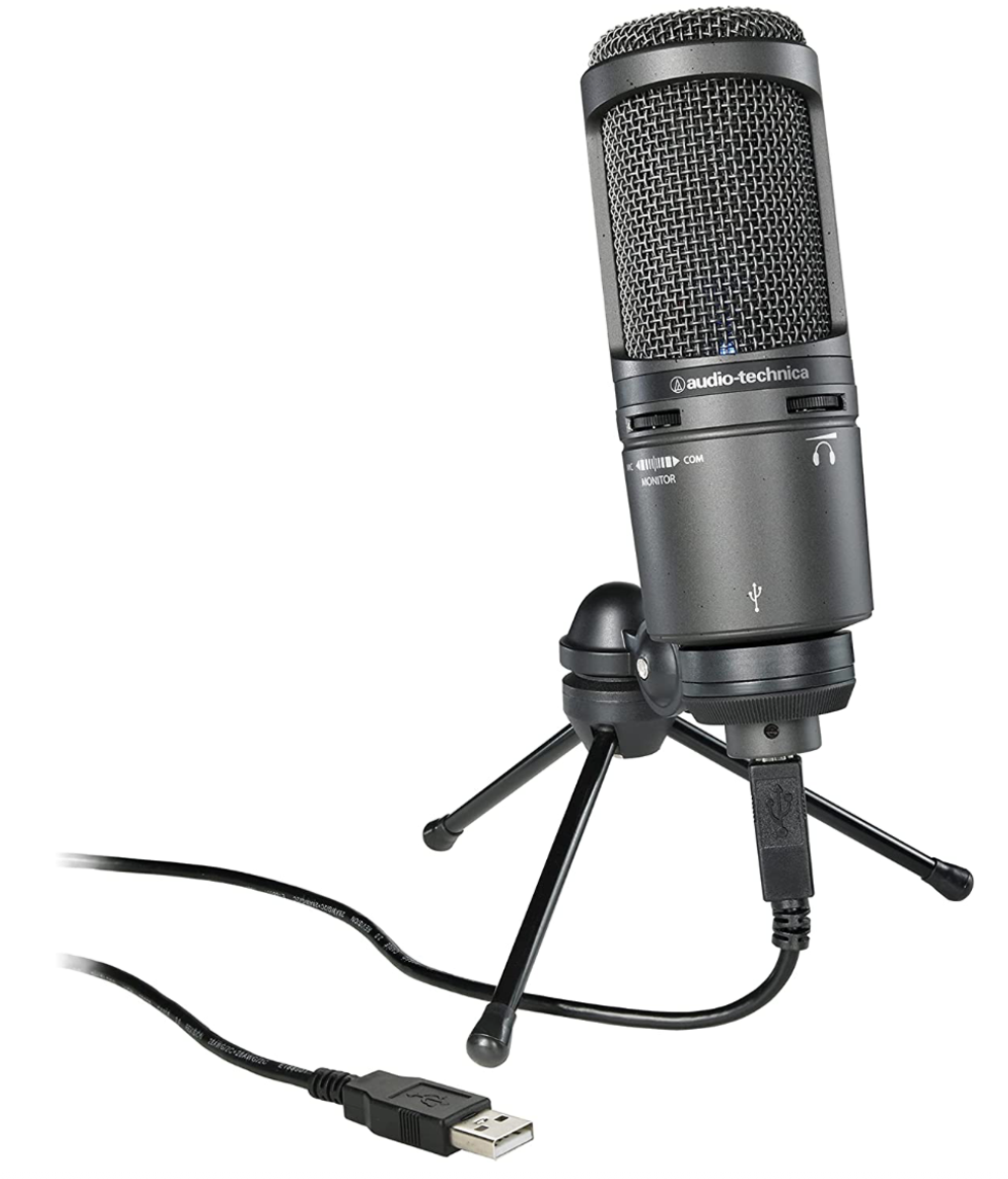 Microphone pour ordinateur.