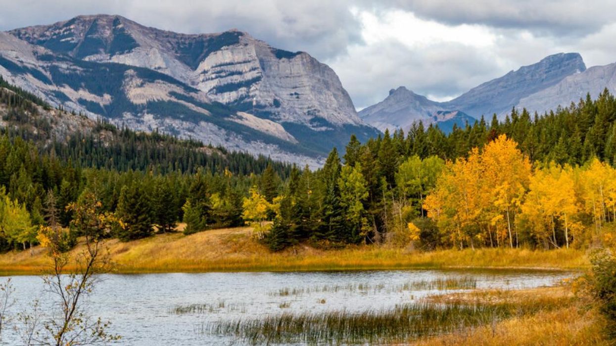 Middle Lake in Alberta