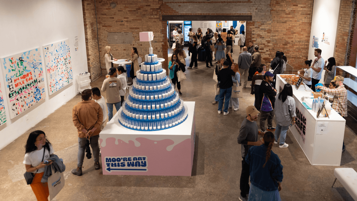 MilkUP's Famous Post-To-Pay Pop-Up Is Back In Toronto & This Time It's An Immersive Moo'seum