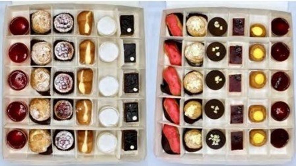 Mini p\u00e2tisseries faisant l'objet d'un rappel au Canada.