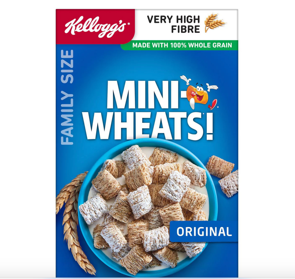 Mini-Wheats de Kellogg's au Walmart.