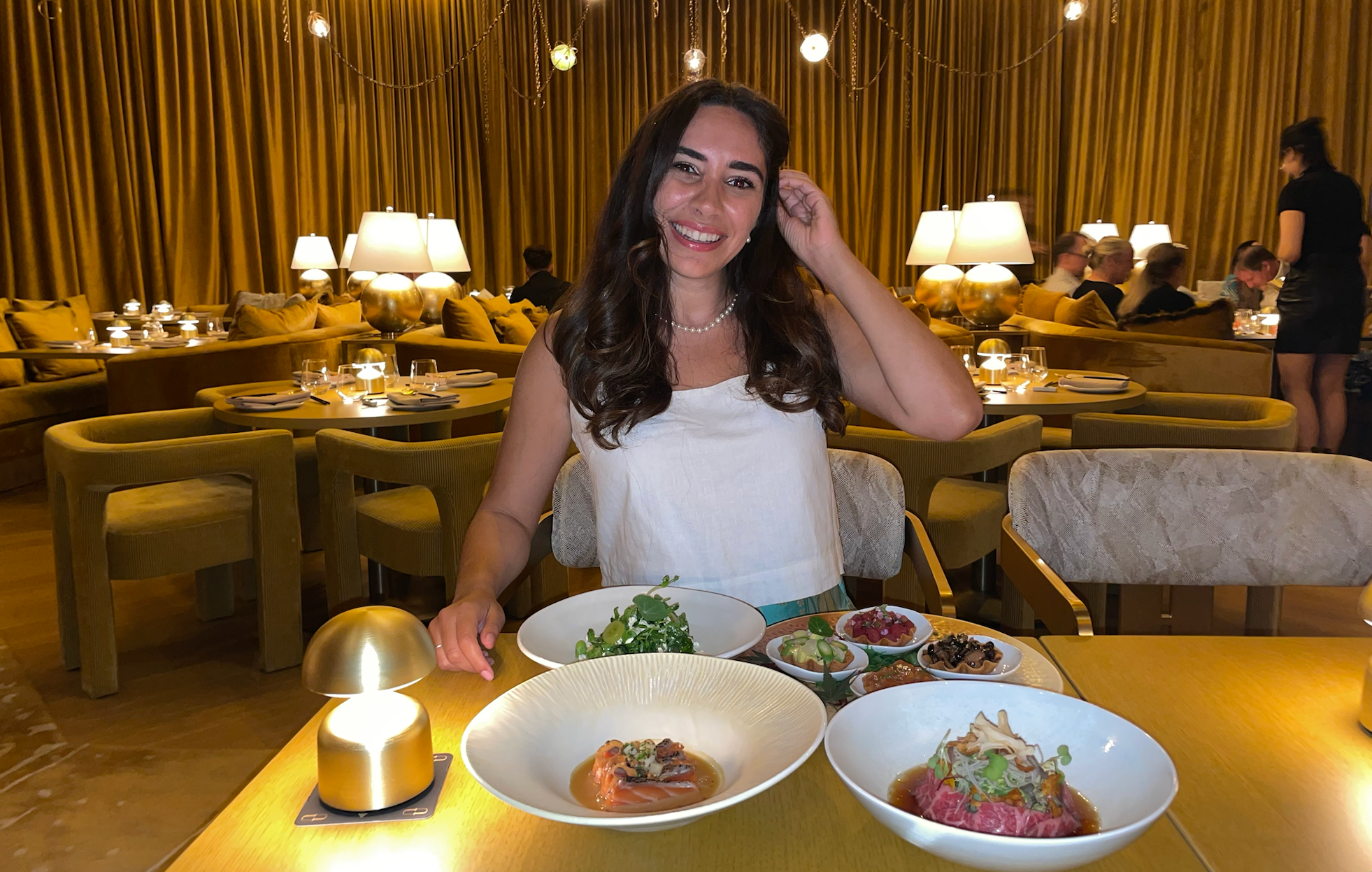 Mira Nabulsi at Ultra restaurant in Toronto.