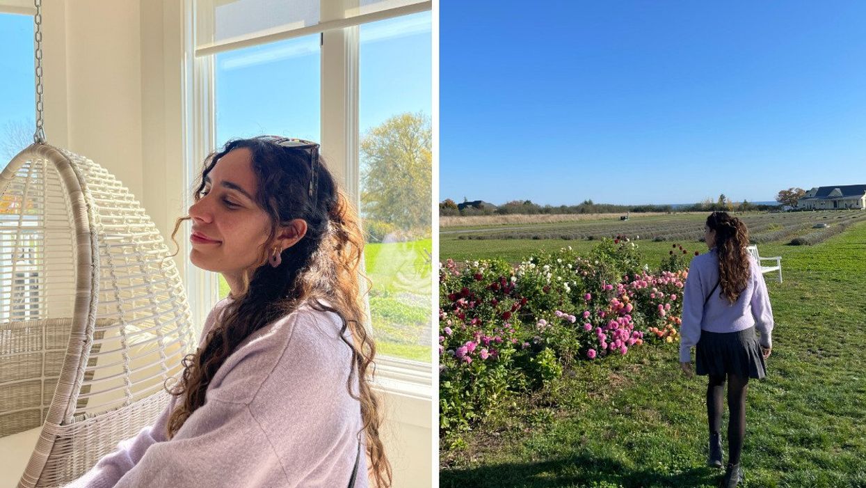 Mira Nabulsi in Prince Edward County.