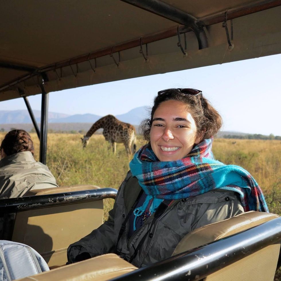 Mira Nabulsi in South Africa in 2015.