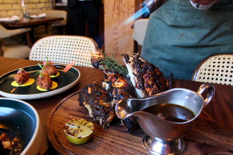 Miss Edna's Jerk Chicken.