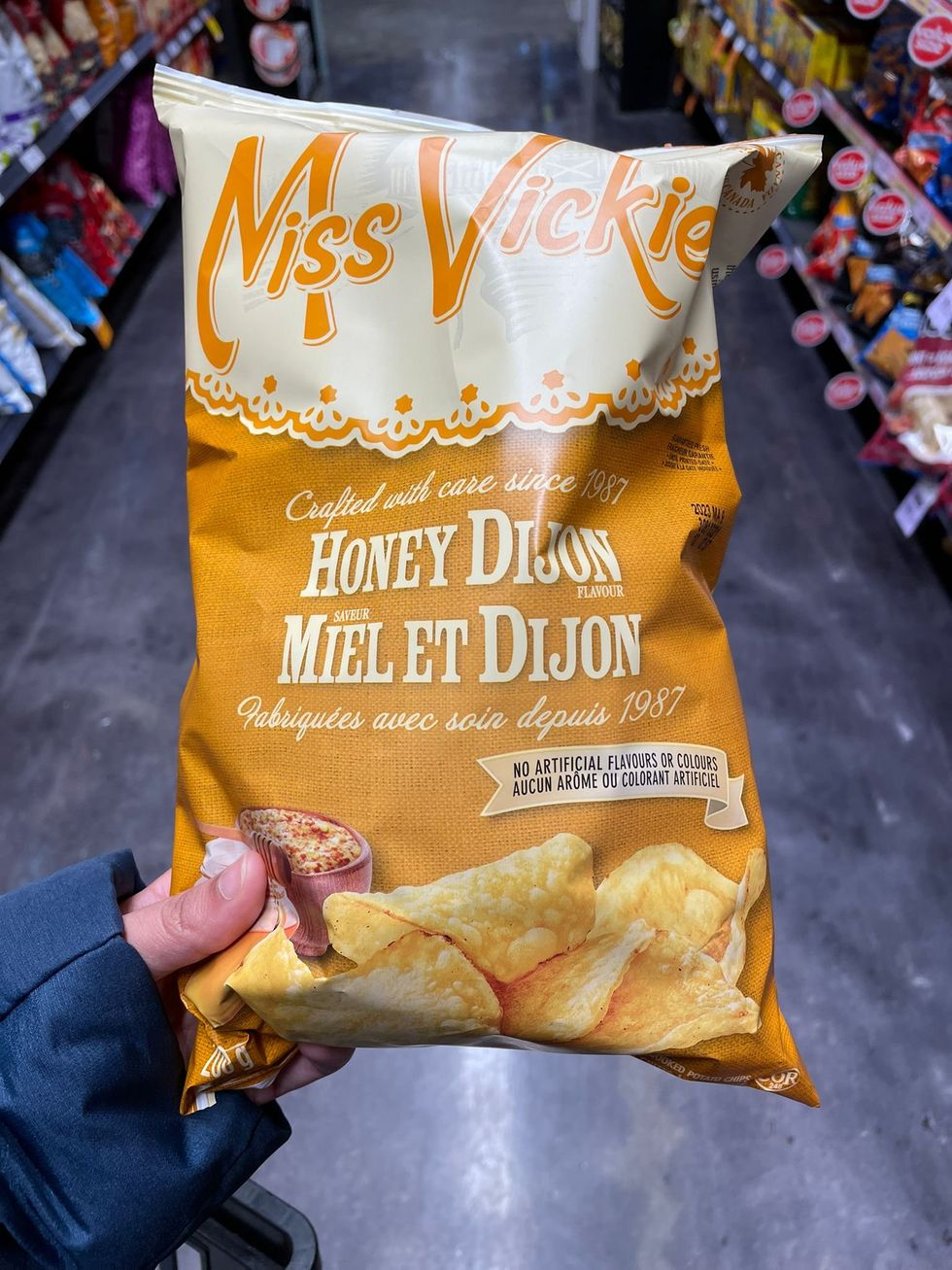 Miss Vickie's honey Dijon chips.