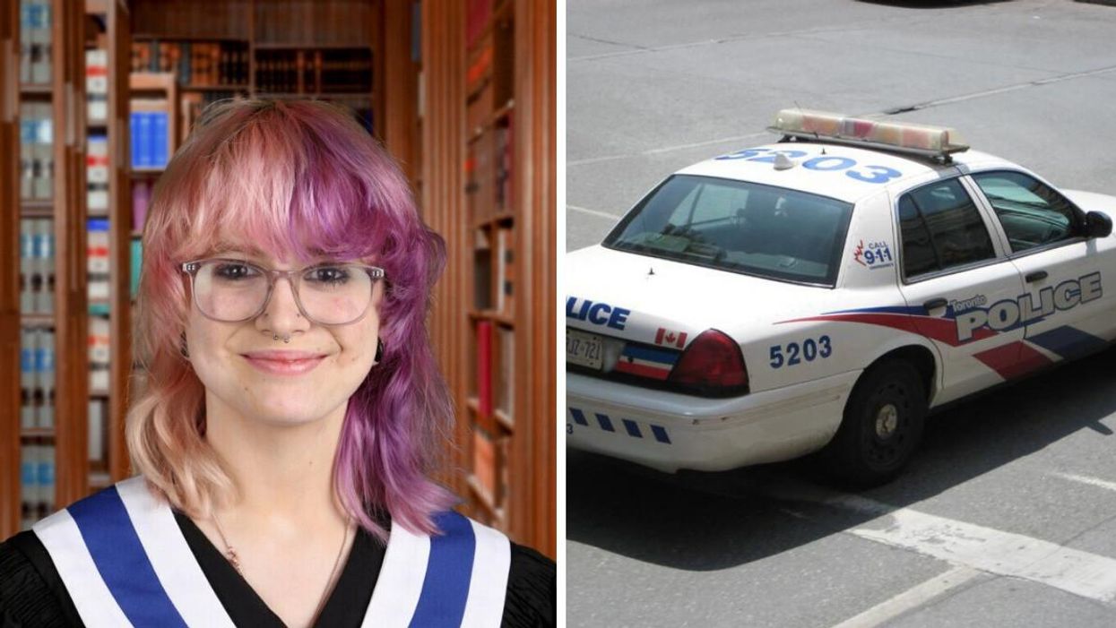 Missing person Jaylynn Anyan Right: A TPS cruiser.