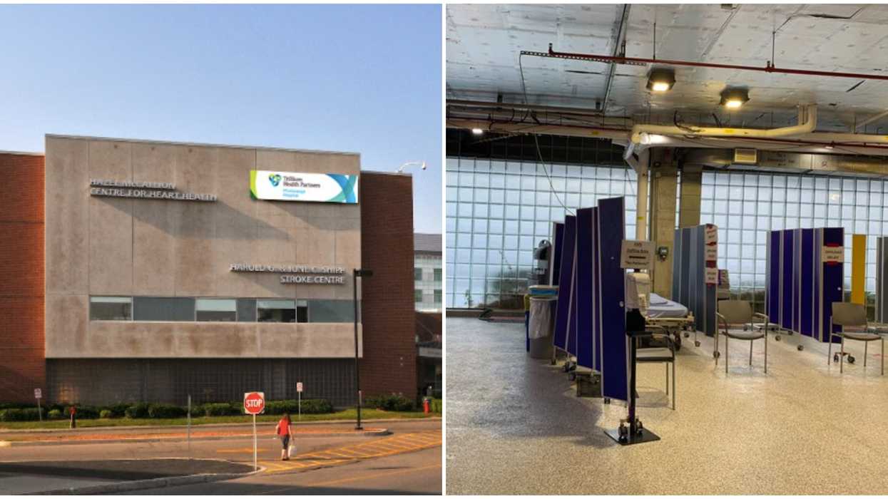 Mississauga Hospital Called Out For Treating Patients In A Parking Garage