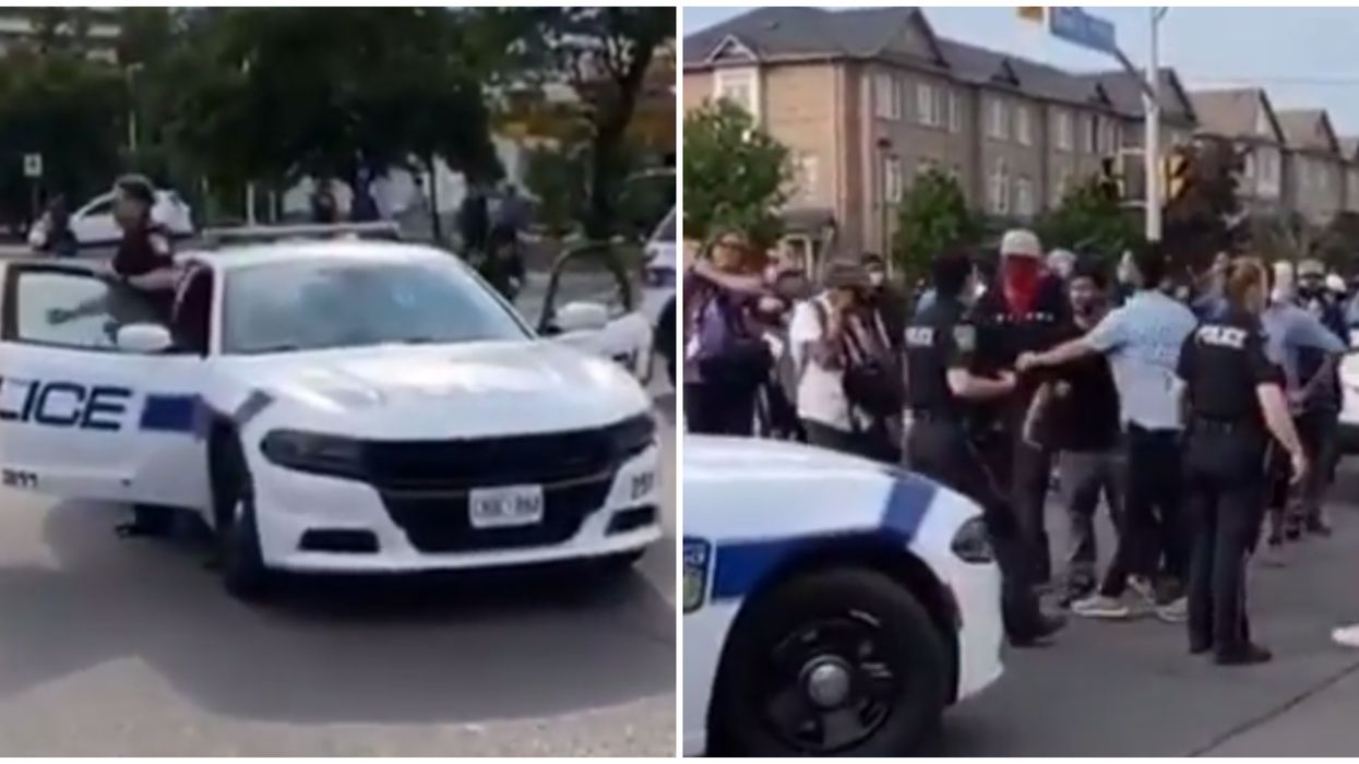 Mississauga Protest For Ejaz Choudry Had People Chanting 'F*** The Police'