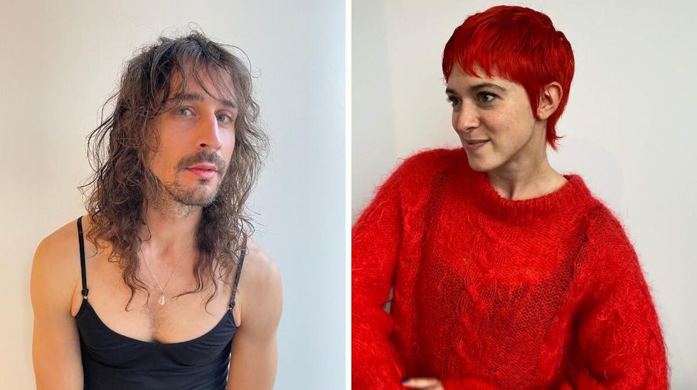 Mod\u00e8les avec une coupe \u00ab Shag \u00bb.