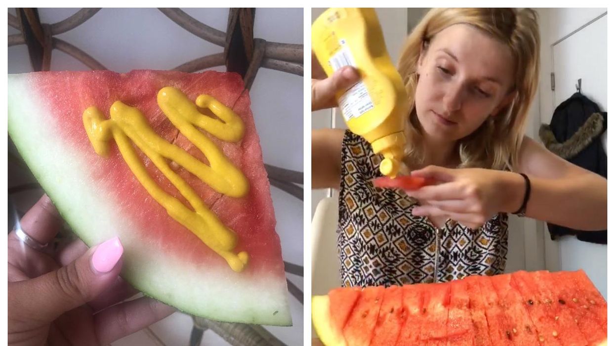 Mode TikTok : On a testé le melon d'eau à la moutarde