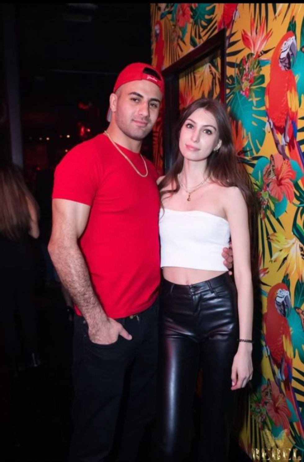 Mohab et sa copine Roxanne.