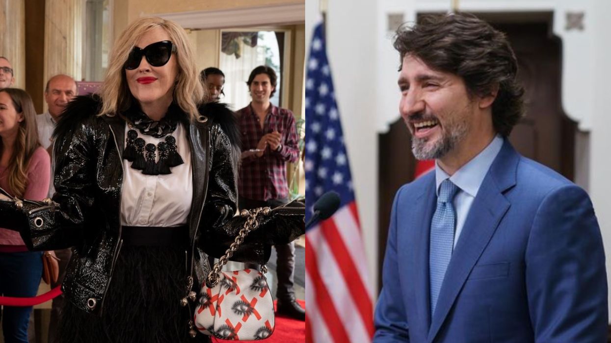 Moira Rose Got A Shout-Out From Justin Trudeau After 'Schitt's Creek' Won Even More Awards