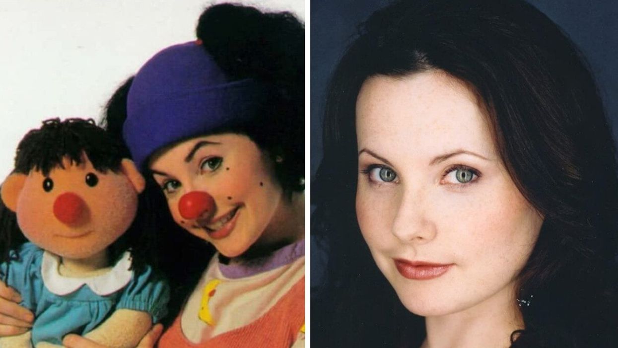Molly and Loonette from "The Big Comfy Couch." Right: Alyson Court.