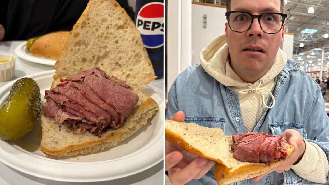 Mon sandwich. Droite : Jean-Michel Clermont-Goulet.