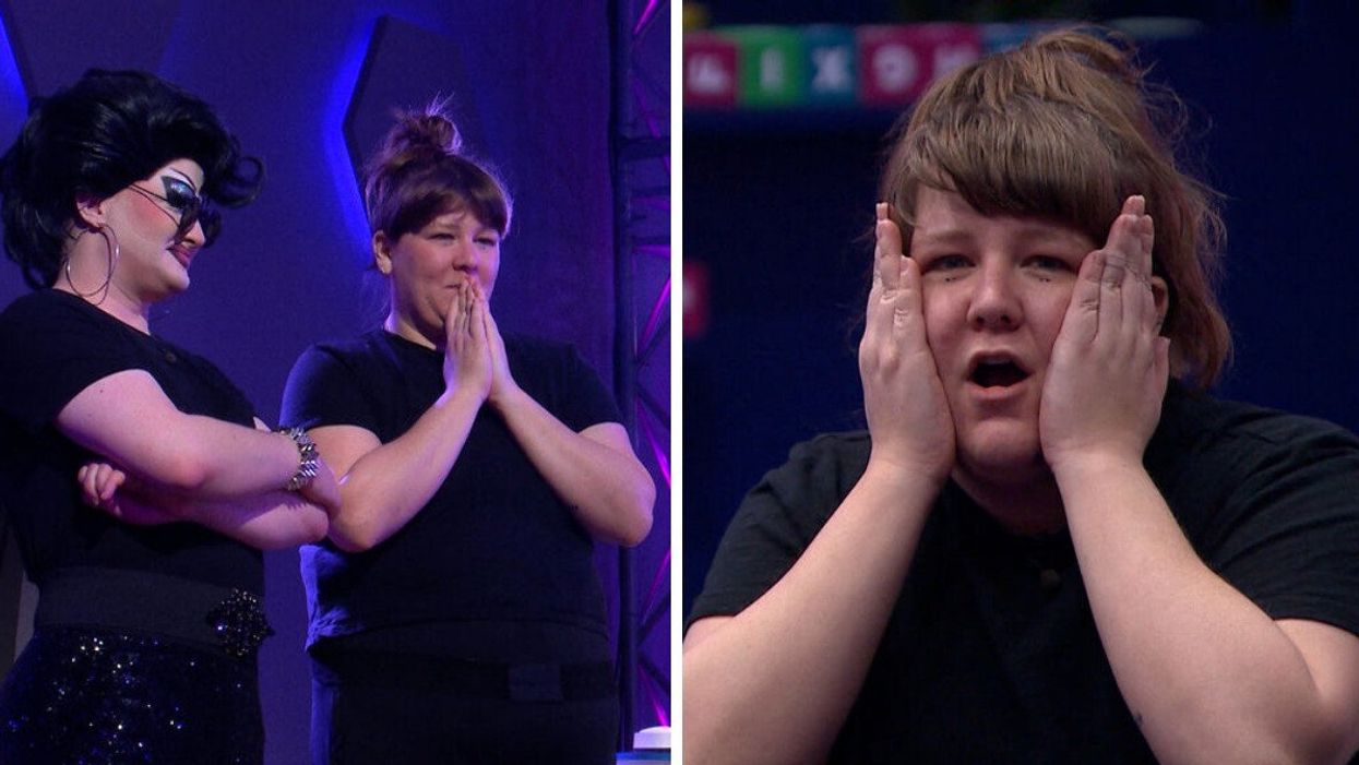 Mona de Grenoble et Coco Belliveau. Droite : Coco Belliveau de Big Brother Célébrités.