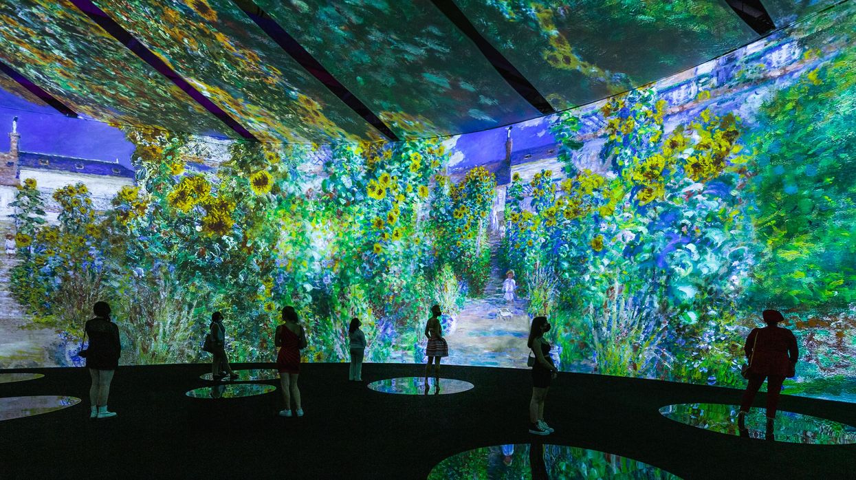 Monet's Immersive Exhibit Opens This Week In Miami & You Can Step Right Into His Paintings