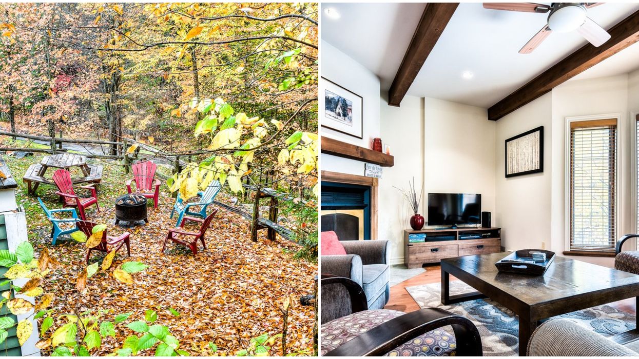 Mont Tremblant House For Sale Shows Off Fall Colours & Costs The Same As A Toronto Condo