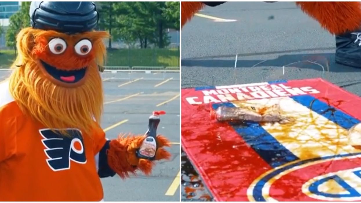 Montreal Canadiens Merch Was Ruined In Canadian Fashion By Their Opponents' Mascot