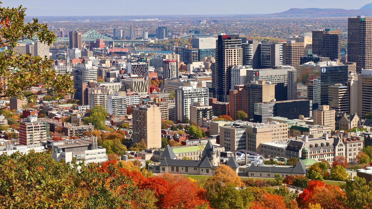 Montréal en automne.