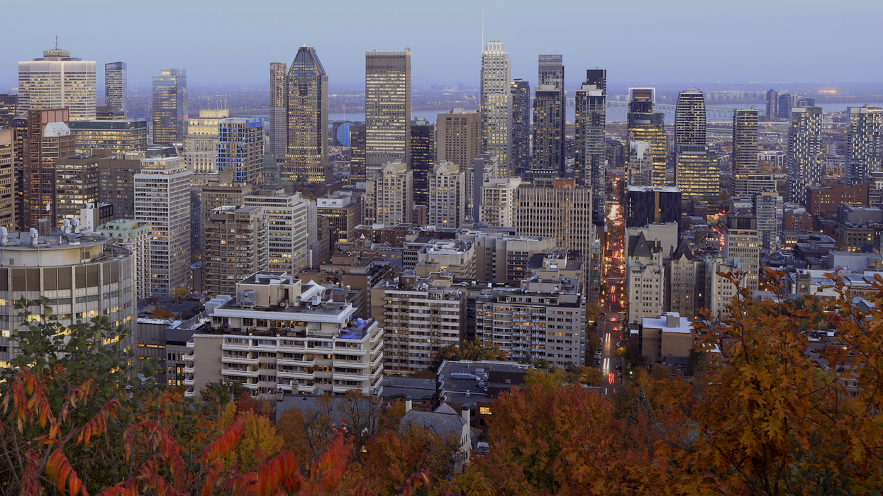 Montréal l'automne.