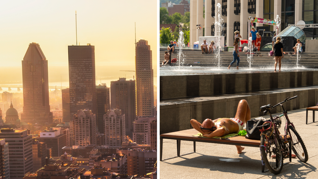 Montréal l'été.