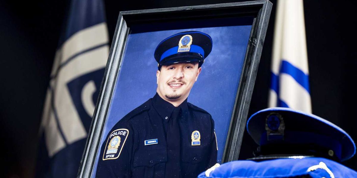 Montreal officer killed in shooting described at funeral as a hero Montreal officer killed in shooting described at funeral as a hero