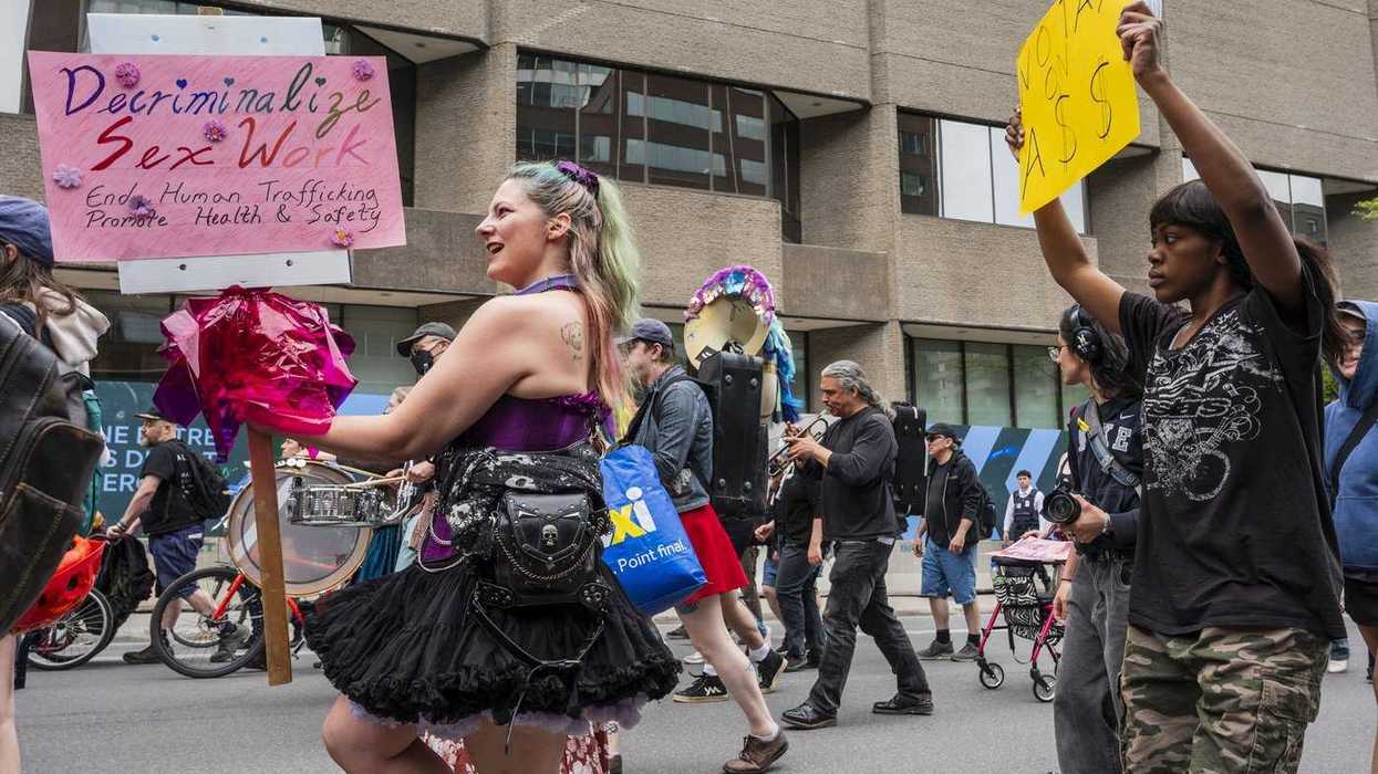 Montreal sex workers rally for labour rights