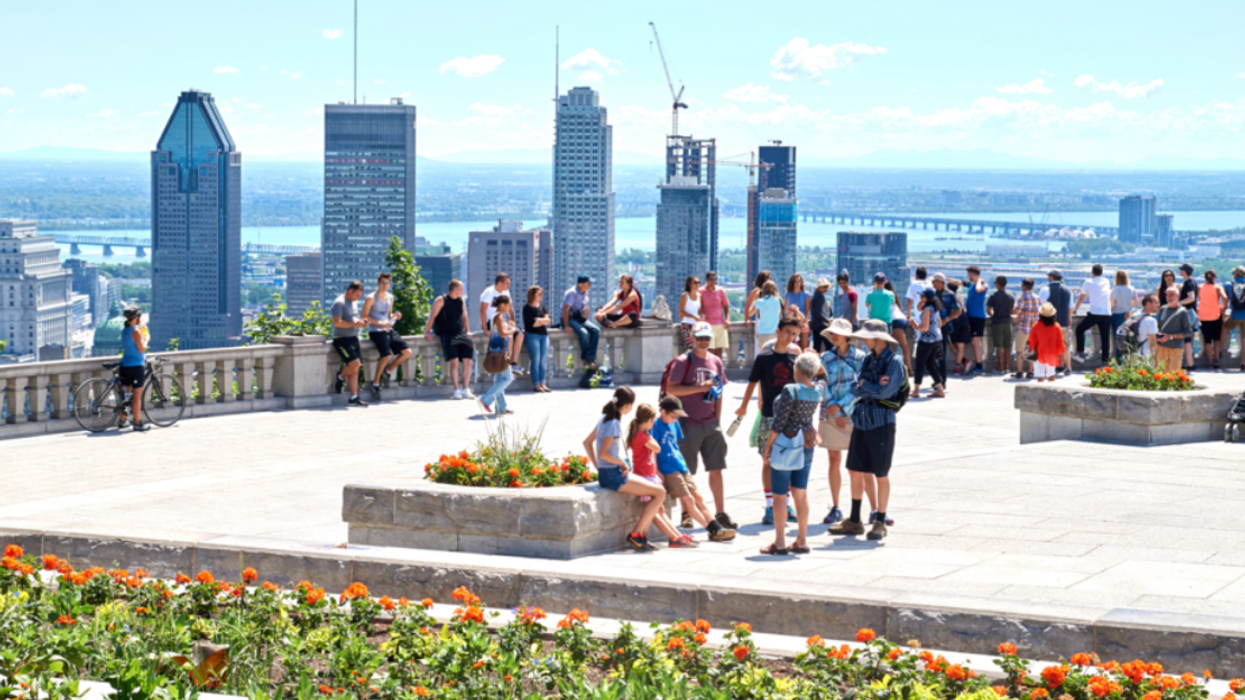 Montréal sous le soleil.