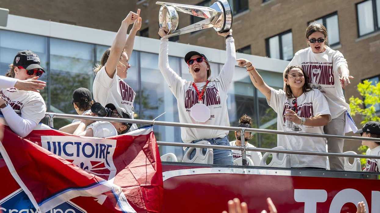 Montreal Victoire celebrate cup win with parade