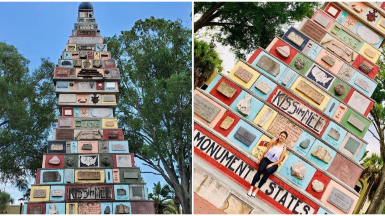 Monument Of States Near Orlando Is A Hidden Pyramid You Can Explore For Free