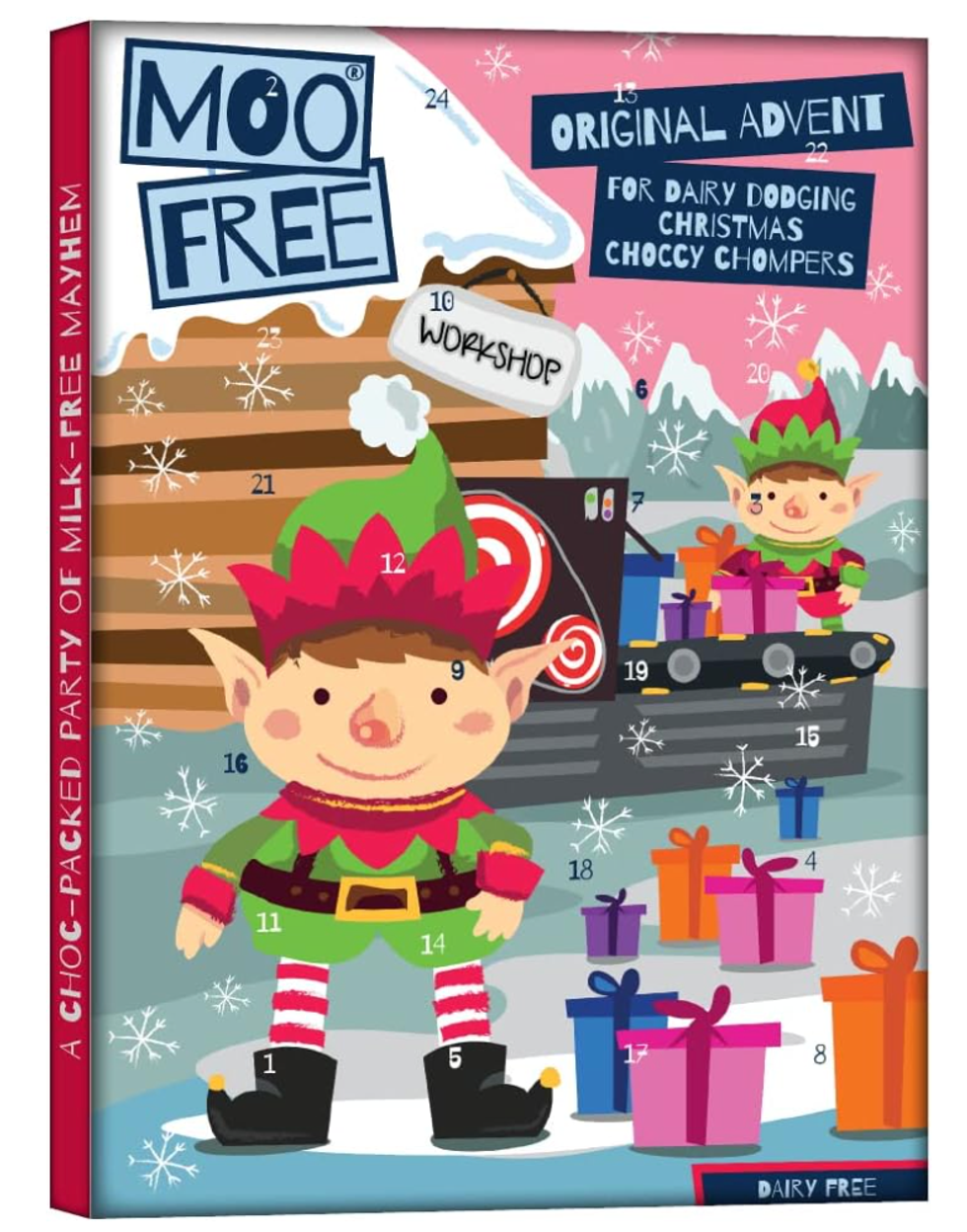 MooFree Brand Vegan Advent Calendar.