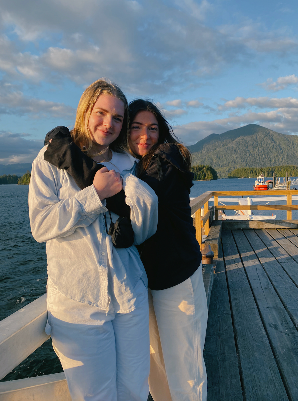 Morgan Leet in Tofino.