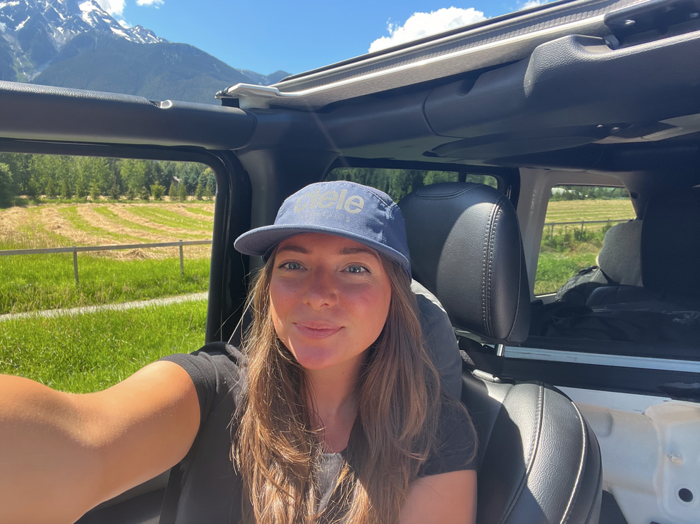 Morgan Leet in Turo car rental.